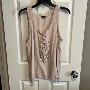 Theory blush colored blouse